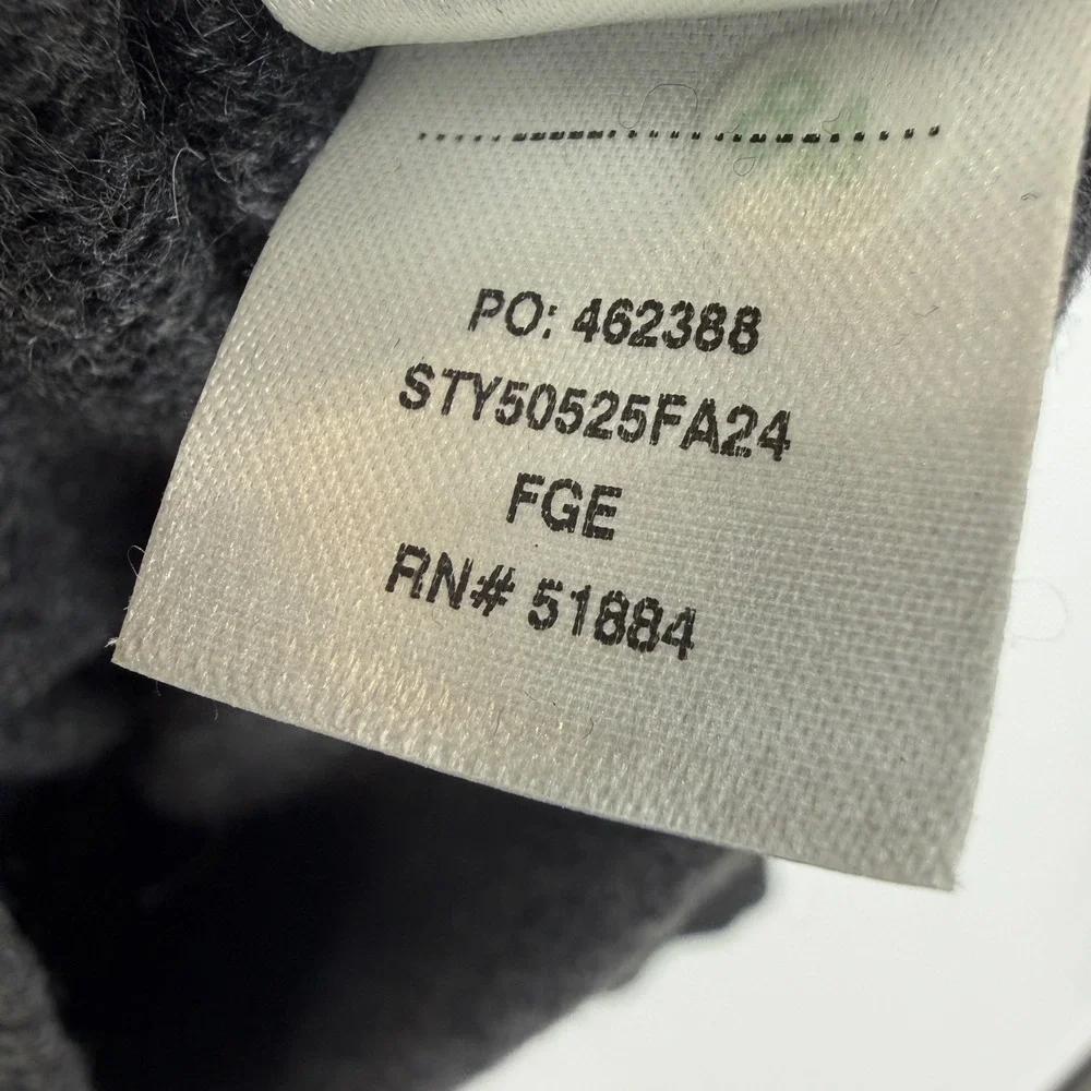 Patagonia Recycled Cashmere Crewneck Mens M Forge Grey 50525 Wool Blend Sweater